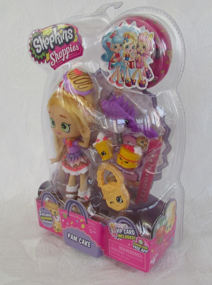 Shopkins Shoppies Pam Cake Doll y 2 Shopkins exclusivos! NUEVO Foto 4 de 4