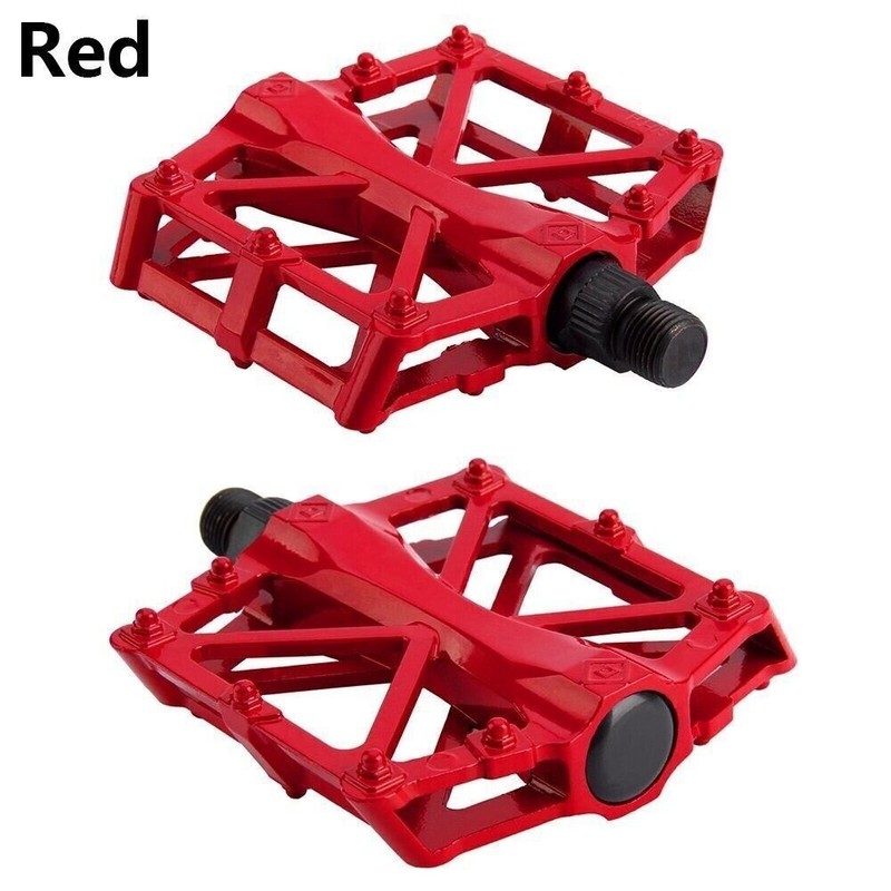 9/16” Bicycle Mountain Mtb Bmx Bike Cycling Bearing Alloy Flat-platfrom Pedals