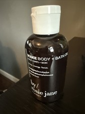 By Rosie Jane Wake Body Bath Oil 4oz/125ml Eucalyptus Grapefruit Lemon - NEW