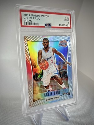 2012-13 Panini Prizm - Chris Paul #19 Silver Prizm LA Clippers NBA PSA 9