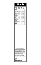 Balais d'essuie-glace Renault EXPRESS