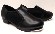 Lalaball Child Tap Shoes, Leather, Non-Slip Jazz, Girls/Boys, 13.5 Little Kid