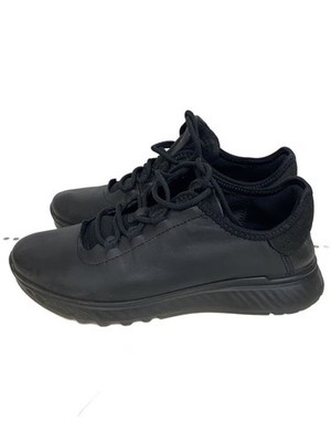 Ecco Ecco St.1 W Laced Sho Low Cut Sneakers 22.5Cm Blk Leather 83783301001 G7F16