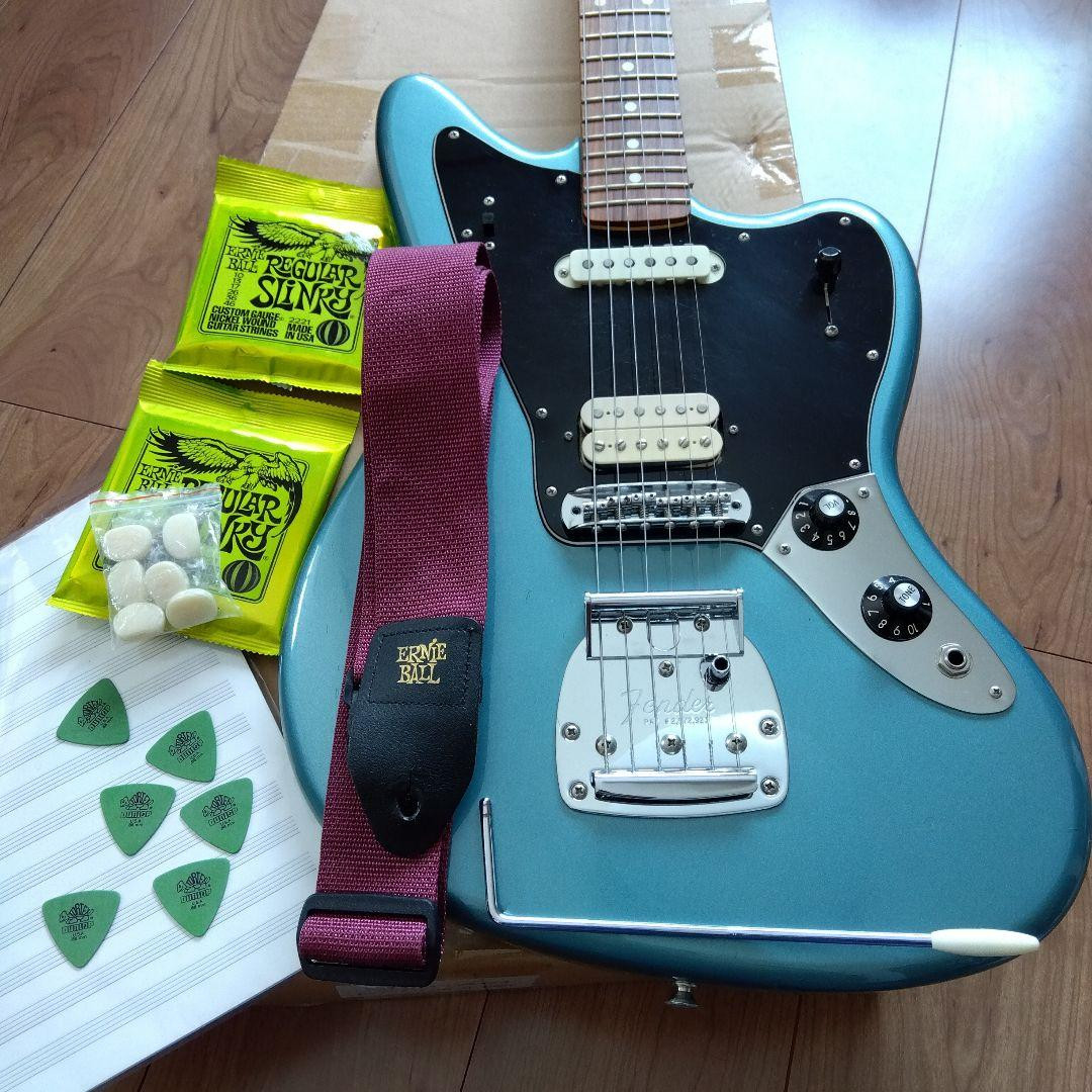 Electric Guitar Fender Player Series Jaguar Tide Pool Color