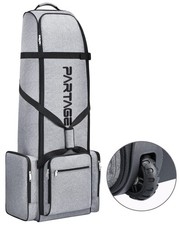 Golf Travel Bag with Wheels,Golf Travel Case for Airlines, 600D Heavy Duty Ox...