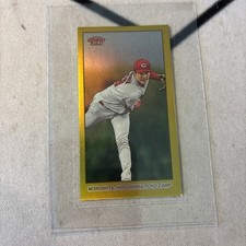 2024 Topps 206 NPB Masato Morishita Carp /50 GOLD Mini Card Image Variation