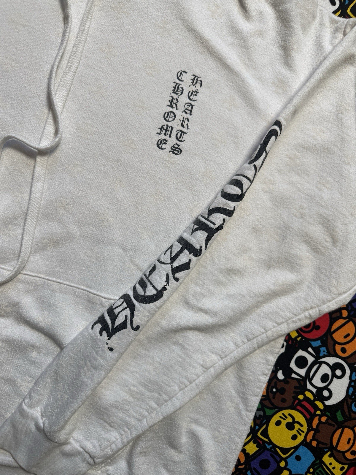 Chrome Hearts White Monogram Pullover Hoodie - image 5