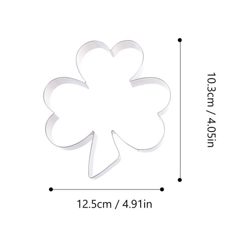 8 Pcs Vierblattklee Keks Geschnitten Backformen-Kit Dessertformen - Bild 5 von 12