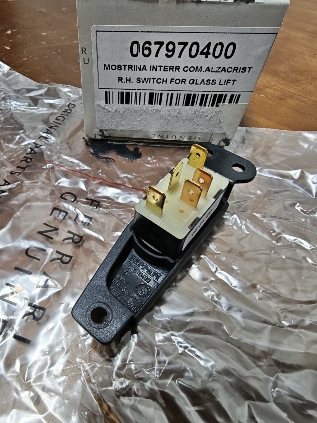 Ferrari F430 Right Window switch