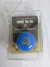 Original 1955 YO-YO Super tournament Duncan Trick book with Structure denim yoyo