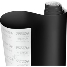 Vvivid Black Matte Car Wrap Vinyl Roll 20ft X 5ft Air Release 3mil