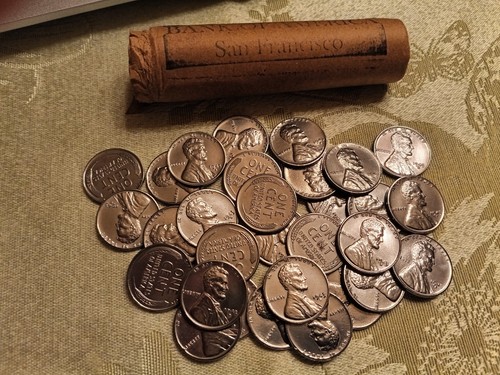 1943-S Steel Cent - Gem BU+ from an OBW BU San Francisco roll!