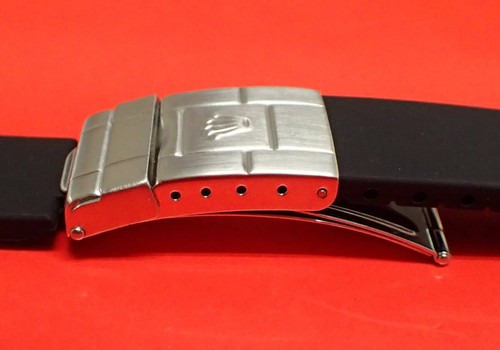 ROLEX 78690 Clasp 20mm Rubber Strap Spring Bar 14270 16570 16700 16710 - Picture 7 of 10