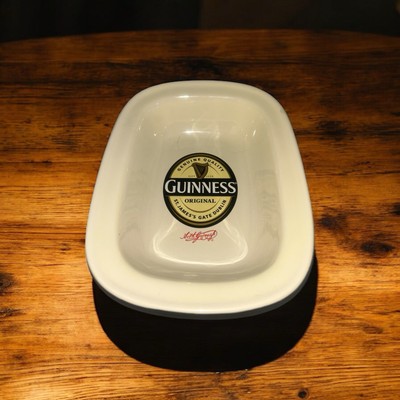 Guiness Keramik Tortenform Servierplatte 23 x 18 cm