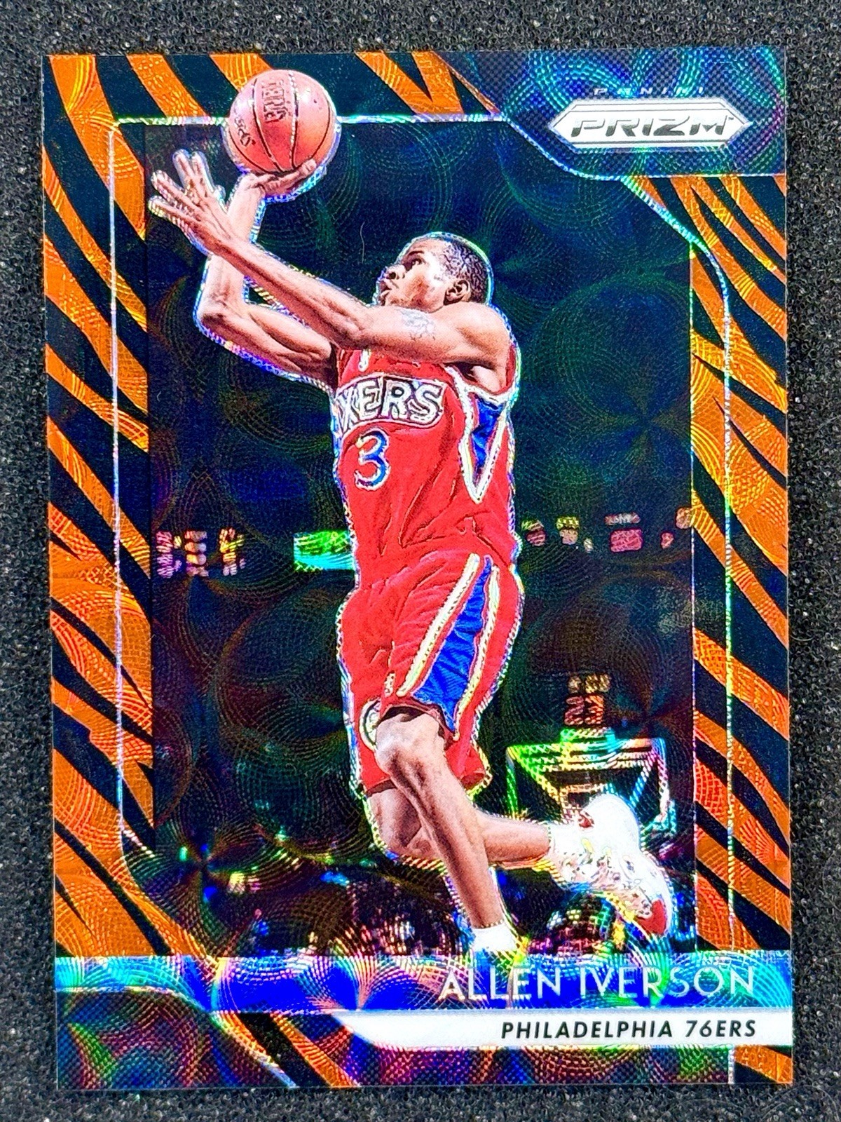 2018 Panini Prizm Allen Iverson Tiger #45 SSP