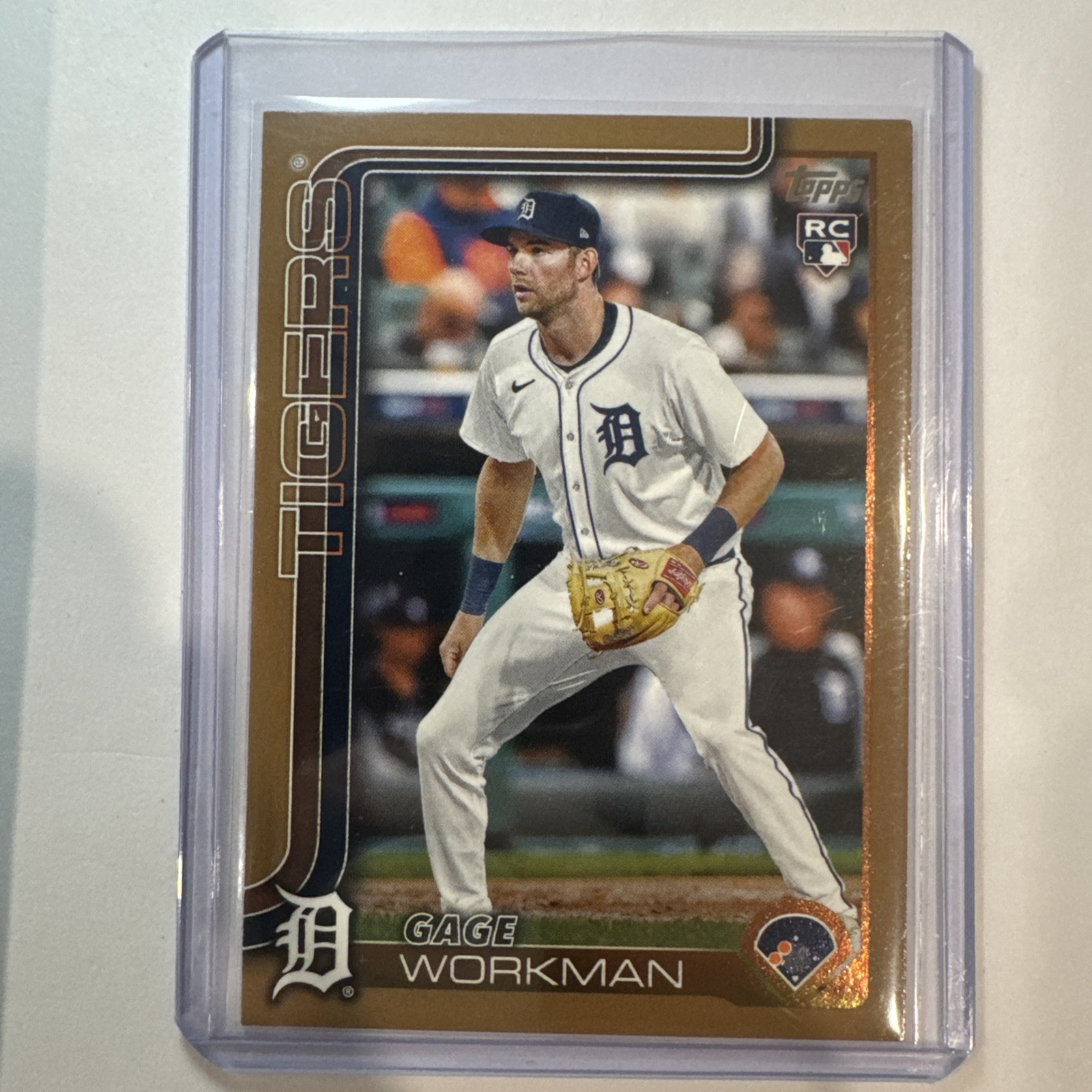 Gage Workman Gold /2025 Topps Update #US118