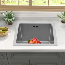 Kitchen Sink Undermount Sink Multifunctional Stainless Steel Rectangular Sink