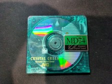 Recordable MiniDisc MD 74 JVC Crystal Green