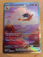 Charizard ex - 199/165 Scarlet Violet 151 - Very Lightly Played VLP