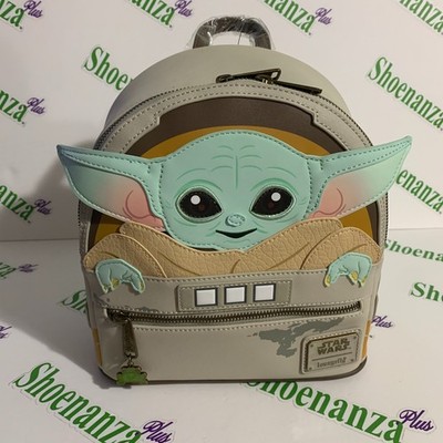Loungefly Mini Backpack Star Wars Mandalorian Child Cradle Grogu Baby Yoda Bag
