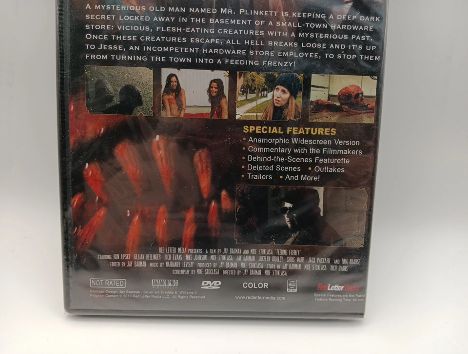 Feeding Frenzy (DVD) RedLetterMedia Rich Evans, Jay Bauman, Mike Stoklasa - NEW! - Image 4 of 4