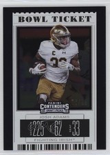 2019 Panini Contenders Draft Picks Season Bowl Ticket 76/99 Josh Adams #52 0l8y