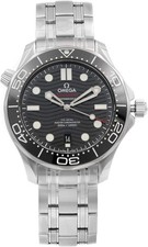 Omega Seamaster Automatic Chronometer Black Dial Men's Watch 210.30.42.20.01.001