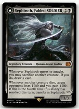 all sephiroth cards mtg FINAL FANTASY Magic: The Gathering Atraxa Card transform Sephiroth. Sephiroth, Fallen Hero