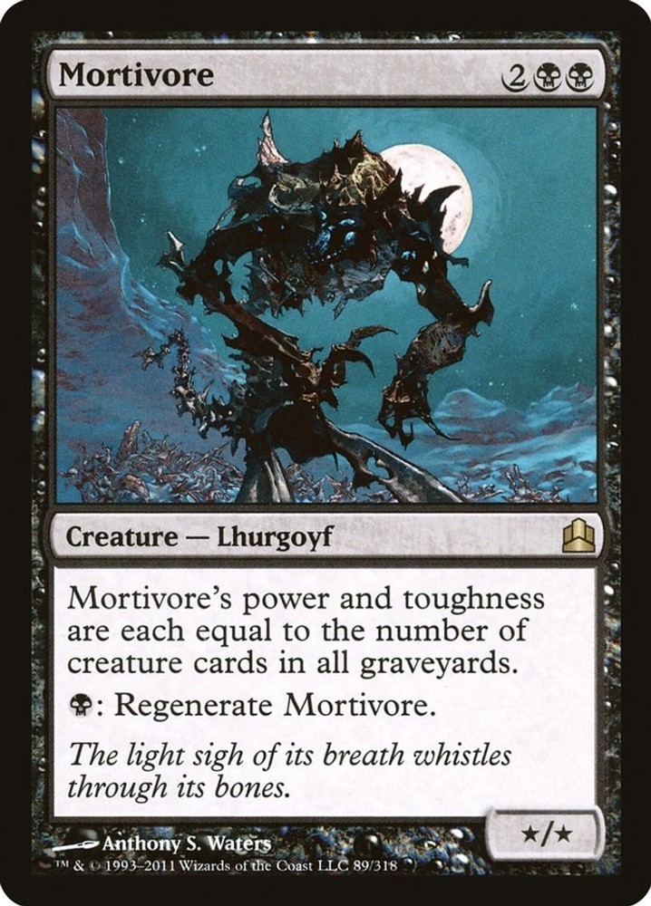 Mortivore - 89 - Commander - MTG