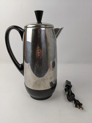 Farberware Superfast Fully Automatic 12 Cup Percolator Coffee Pot Camping Travel