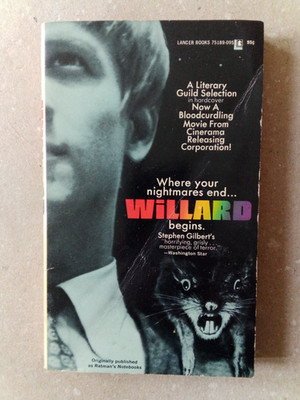 Willard Paperback Stephen Gilbert Used 1968 Vintage Rainbow Title Lancer Books