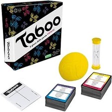 Hasbro Taboo classico, gioco di società con parole da indovinare per adulti e...