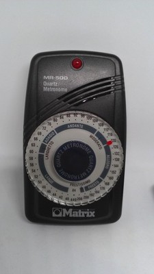Matrix MR-500 Quartz Metronome Tested & Working - 9V