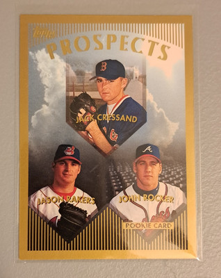 1999 Topps Prospects #429 John Rocker Jason Rakers Jack Cressand (RC ...