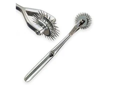 Pin Wheel Wartenberg Sensory Testing Neurological Diagnostic FETISH 2 Rows