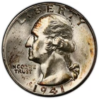 1941 PCGS MS66 25C Washington Quarter