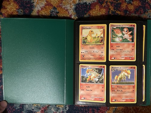 Pokemon Binder Vintage Mid Era Collection 100+ Cards - Holo Mewtwo