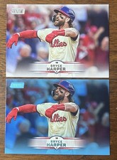 BRYCE HARPER STADIUM CLUB 126 BASE & LIGHT BLUE SP PHILS!!
