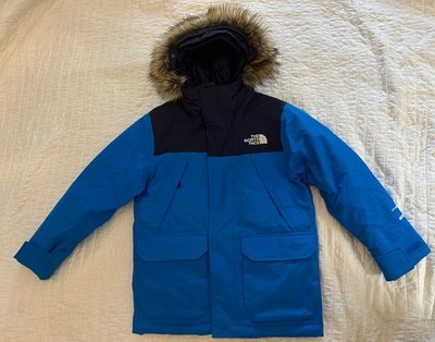 Jungen North Face McMurdo Parka Jacke DryVent 600 Gr. S (7-8 Jahre) blau