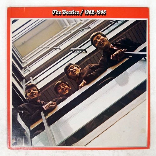 BEATLES 1962-1966 APPLE SKBO3403 Canada ORIGINAL INSERT GATEFOLD VINYL 2LP