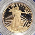 A 1988 US P Mint  American Eagle 1/10 Ounce Proof Gold Bullion Coin