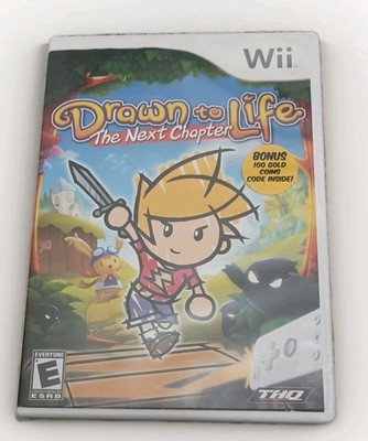 Drawn to Life The Next Chapter Nintendo Wii CIB Complete With Manual 