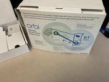 NETGEAR Orbi RBK852 AX6000 Tri-band Mesh WiFi 6 System 2-pack - White