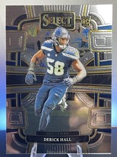 2023 Panini Select - Concourse Derick Hall #85 (RC) Seattle Seahawks