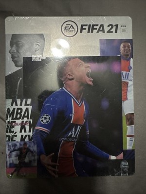 EA Sports FIFA 21 #7 KYLIAN MBAPPE' Collector's Edition SteelBook -NEW & RARE