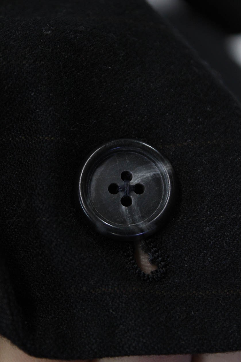 Givenchy Mens Pinstriped Three Button Blazer Jack… - image 3