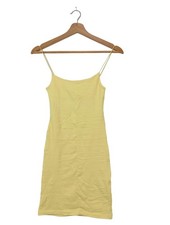 ZARA Mini Abito Donna Abito Taglia IT 40 giallo pallido stile casual