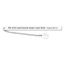 Christian Gifts for Women Men Bible Bookmark Girls Boys Small, Silver