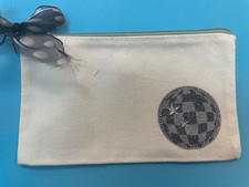 Canvas Pouch Good For Pens/Pencils/Make-Up/Gift Cards