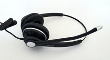 Snom SNO-A100D A100D Wired Binural 2 Earts Headset Quick Release QD Wideband